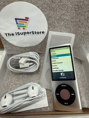 Apple iPod 5th Gen 16GB Silver - new battery - 1 YR Warranty!